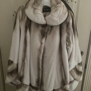 Mink fur coat